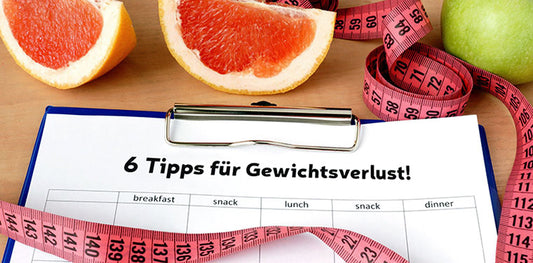 Schnell abnehmen? 6 Tipps für Gewichtsverlust!